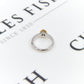 Pre-Owned 18ct Two Tone 0.30 ct Diamond Solitaire Ring