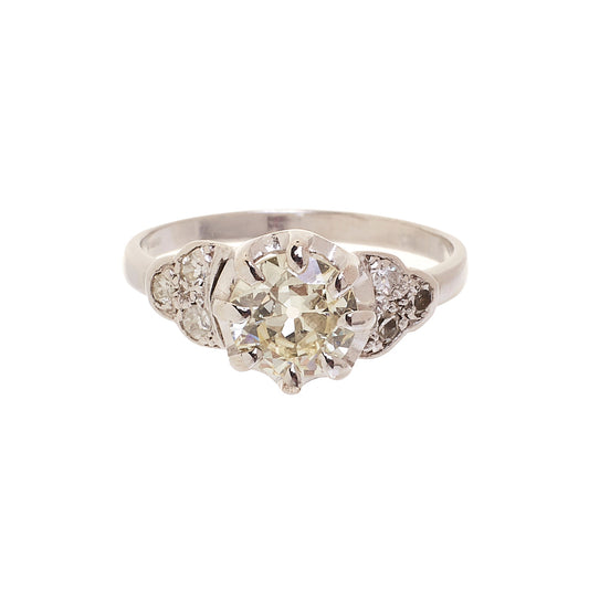 Pre-Owned 18ct White Gold Diamond Engagement Ring