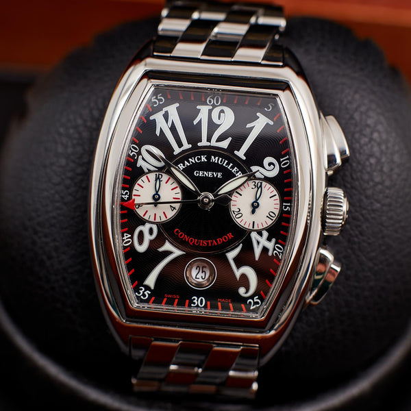 Pre Owned Franck Muller Conquistador 8001 CC Charles Fish