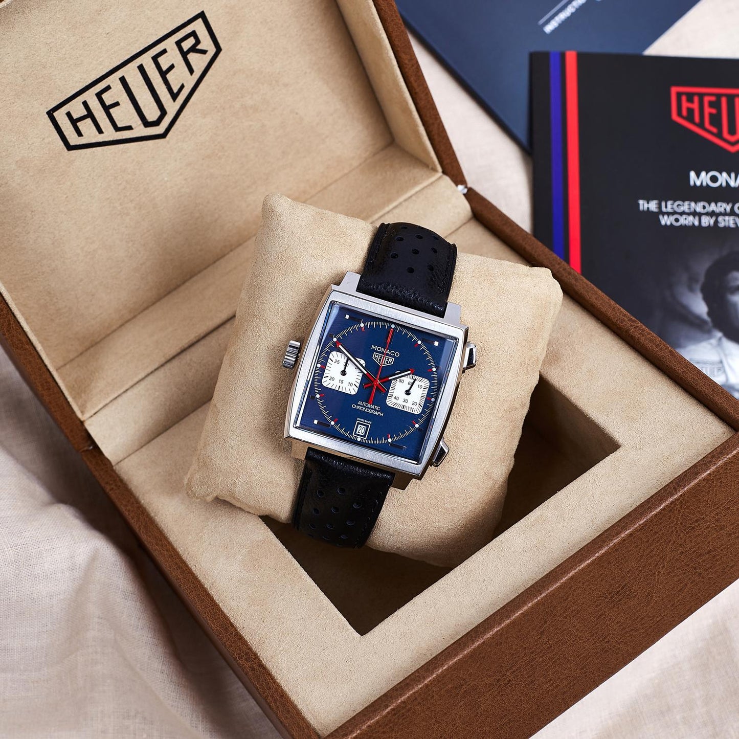 Pre-Owned Tag Heuer Monaco Calibre 11 CAW211P.FC6356