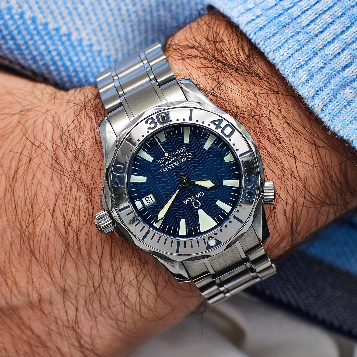 Pre-Owned Omega Seamaster 300M 2263.80.0