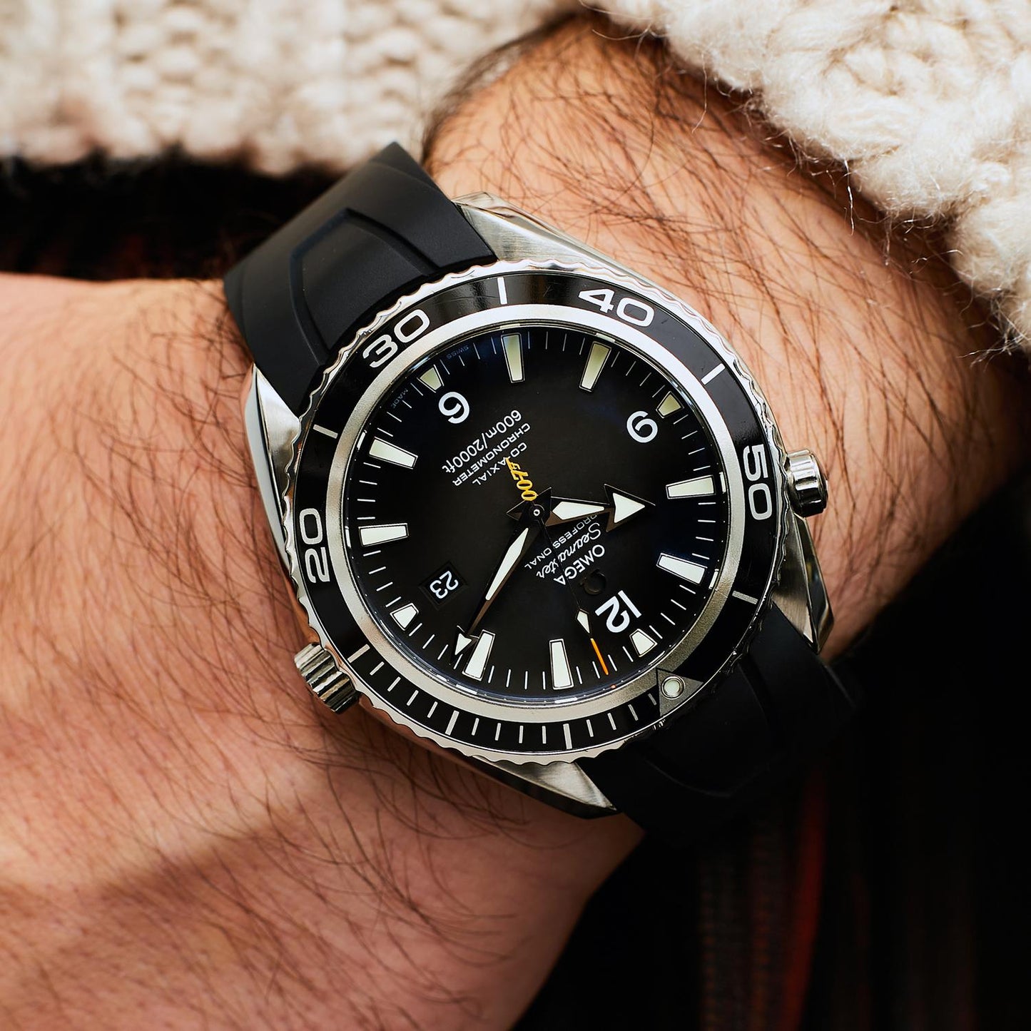 Pre-Owned Omega Seamaster Planet Ocean Casino Royale 29075091