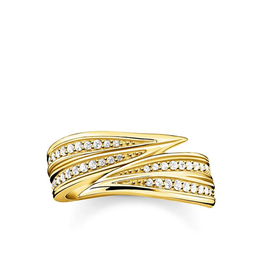 Thomas Sabo Leaves Gold Ring TR2283-414-14