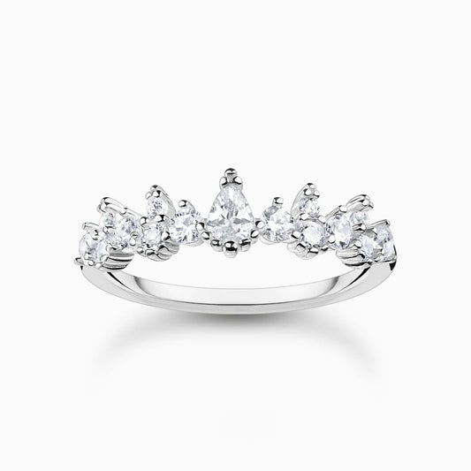 Thomas Sabo Silver Ice Crystals Ring TR2415-051-14-52