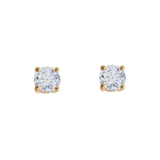 Essentials Gold 0.60ct Diamond Stud Earrings