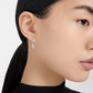 Swarovski Millenia Pear Drop Hoop Earrings 5636716