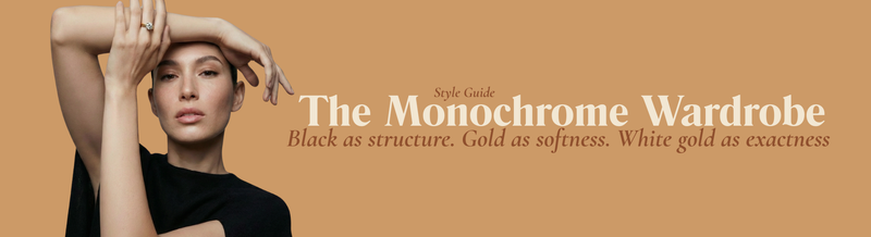 The monochrome wardrobe