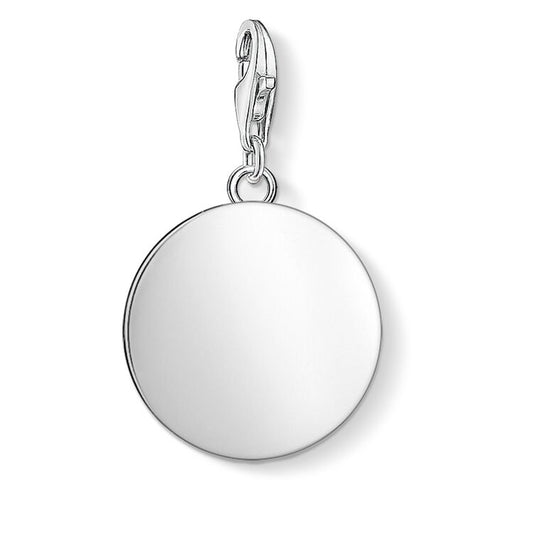 Thomas Sabo Plain Silver Coin Charm 1636-001-21