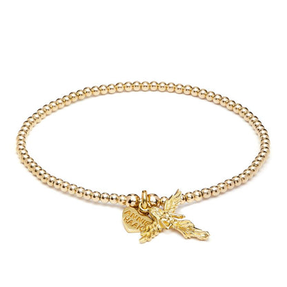 Annie Haak Santeenie Gold Bracelet Guardian Angel