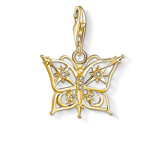 Thomas Sabo Gold Butterfly Pendant 1853-414-14