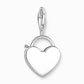 Thomas Sabo Silver Heart Lock Charm 0009-001-12