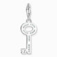 Thomas Sabo Silver Stone Set Key Charm 0010-051-14