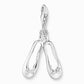 Thomas Sabo Silver Ballet Shoes Charm 0107-001-12