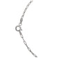Achara Silver Paperchain Anklet Shell Charm