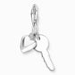 Thomas Sabo Silver Heart and Key Charm 0349-001-12