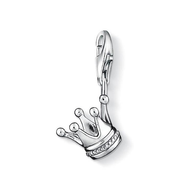 Thomas Sabo Crown Silver Charm 0887-001-12