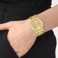 BOSS Ladies Steer Yellow Gold Bracelet Watch 1502672