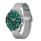 BOSS Admiral Green Dial Steel Watch 1513905