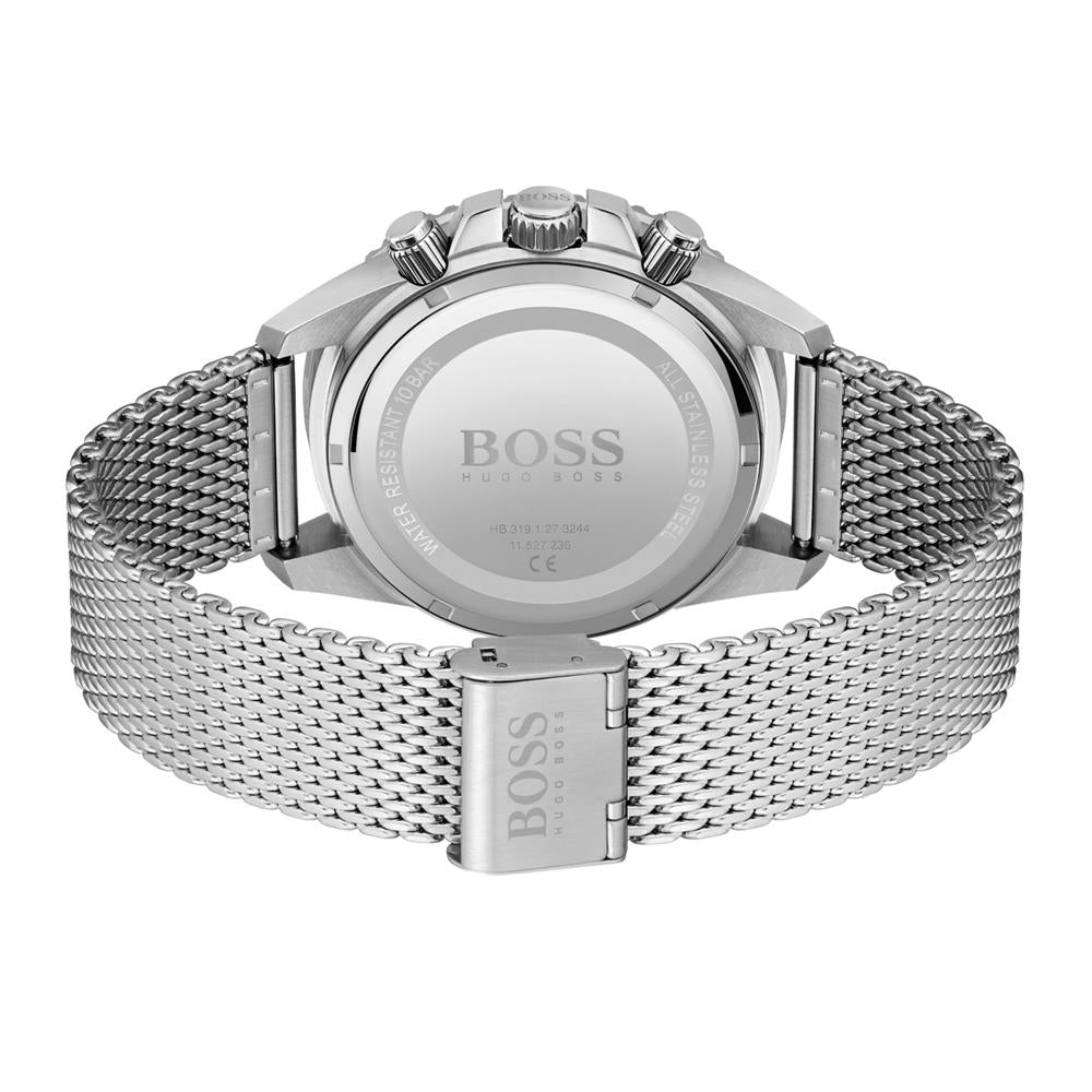 BOSS Admiral Green Dial Steel Watch 1513905