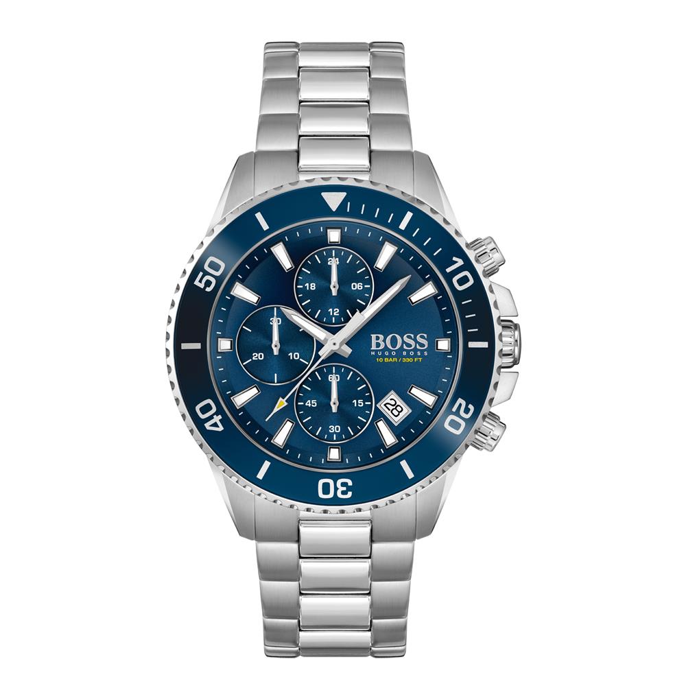 BOSS Admiral Blue Dial Steel Watch 1513907