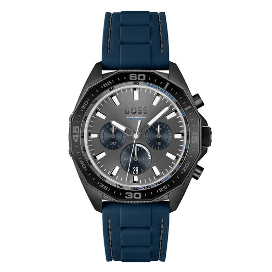 BOSS Gents Energy Blue siliconee Watch 1513972