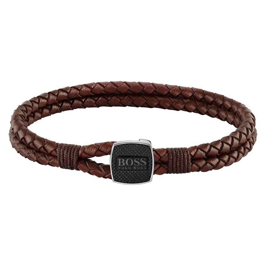 BOSS Gents Brown Seal Bracelet 1580048M