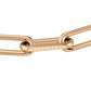 BOSS Ladies Rose Gold Chain Link Bracelet 1580198