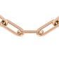 BOSS Ladies Rose Gold Chain Link Necklace 1580200