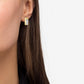 Boss Ladies Clia Gold Crystal Baguette Earrings 1580413