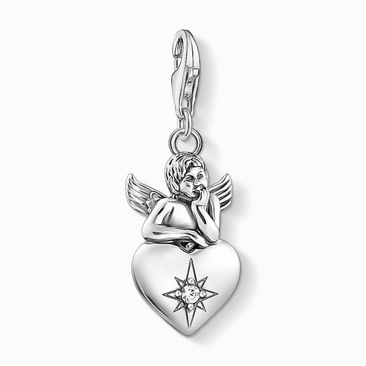 Thomas Sabo Guardian Angel Heart Charm 1735-643-14