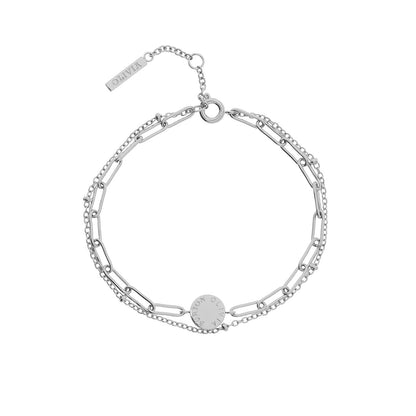 Olivia Burton Illusion Stacking Bracelet - Silver 24100067