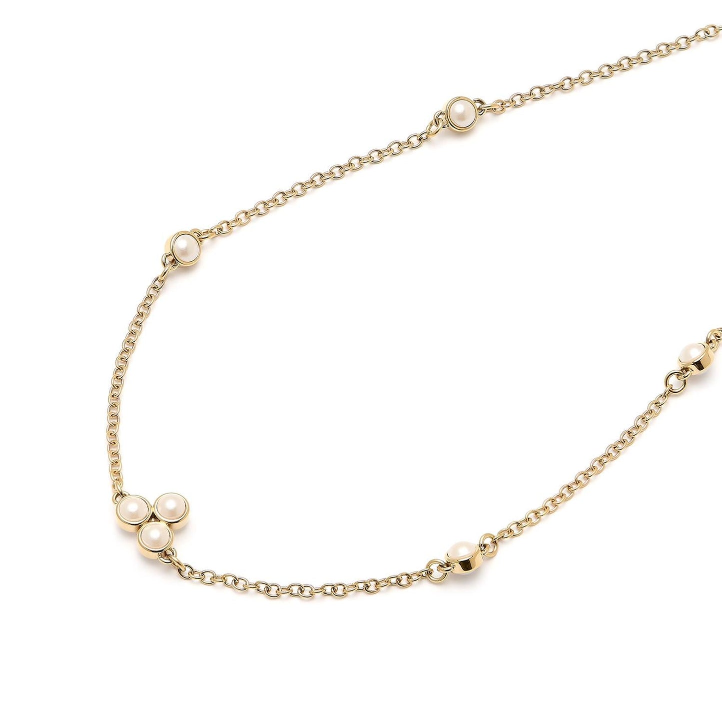 Olivia Burton Pearl Cluster Necklace