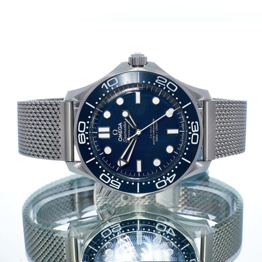 Pre-Owned Omega Seamaster Diver 300M Certified James Bond 60th Anniversary 21030422003002