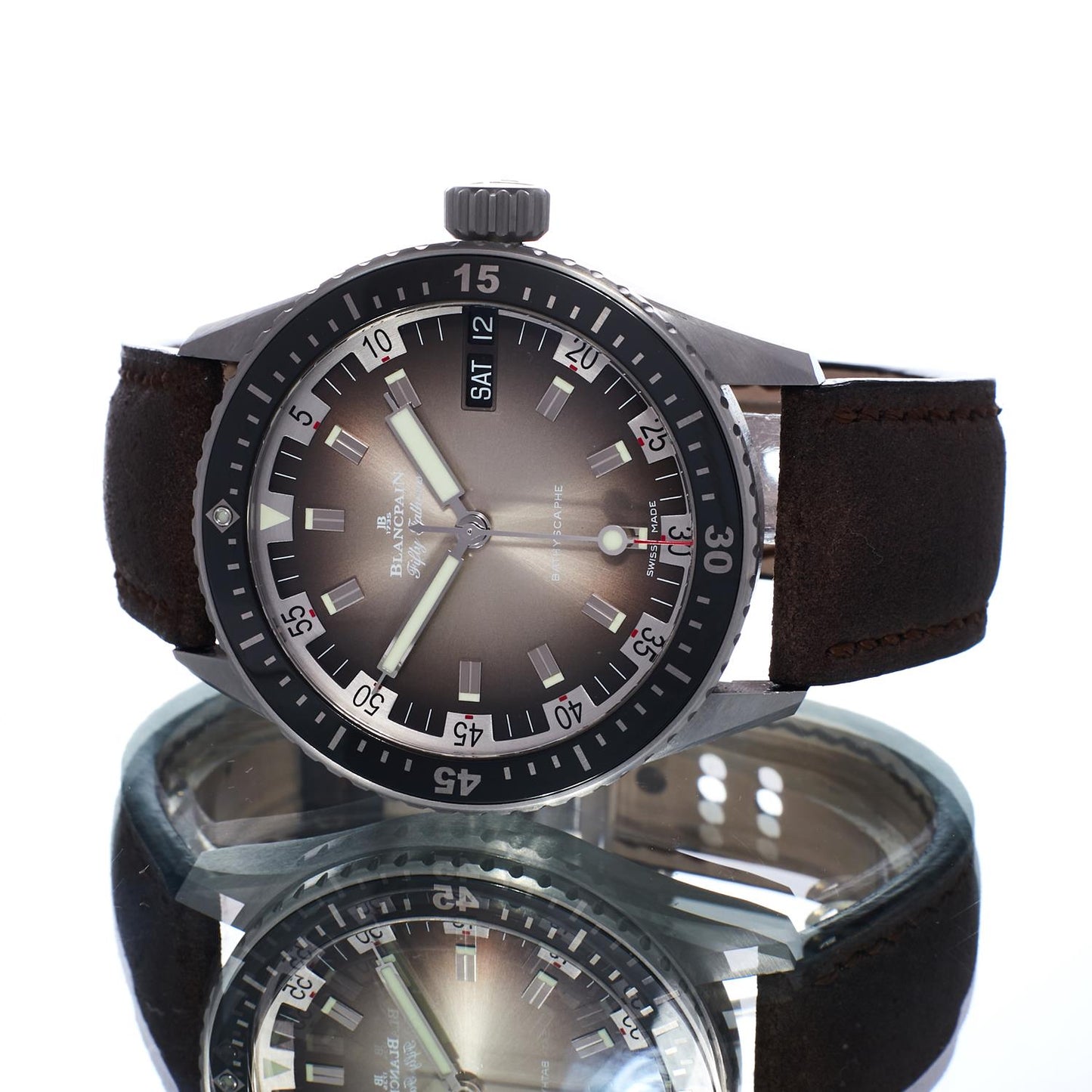 Pre-Owned Blancpain Fifty Fathoms Bathyscaphe 5052-1110