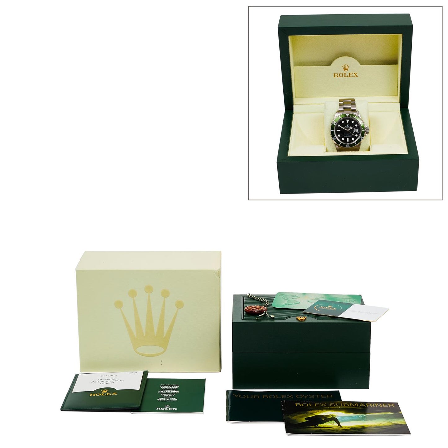 Pre-Owned Rolex Submariner Date 40 16610LV