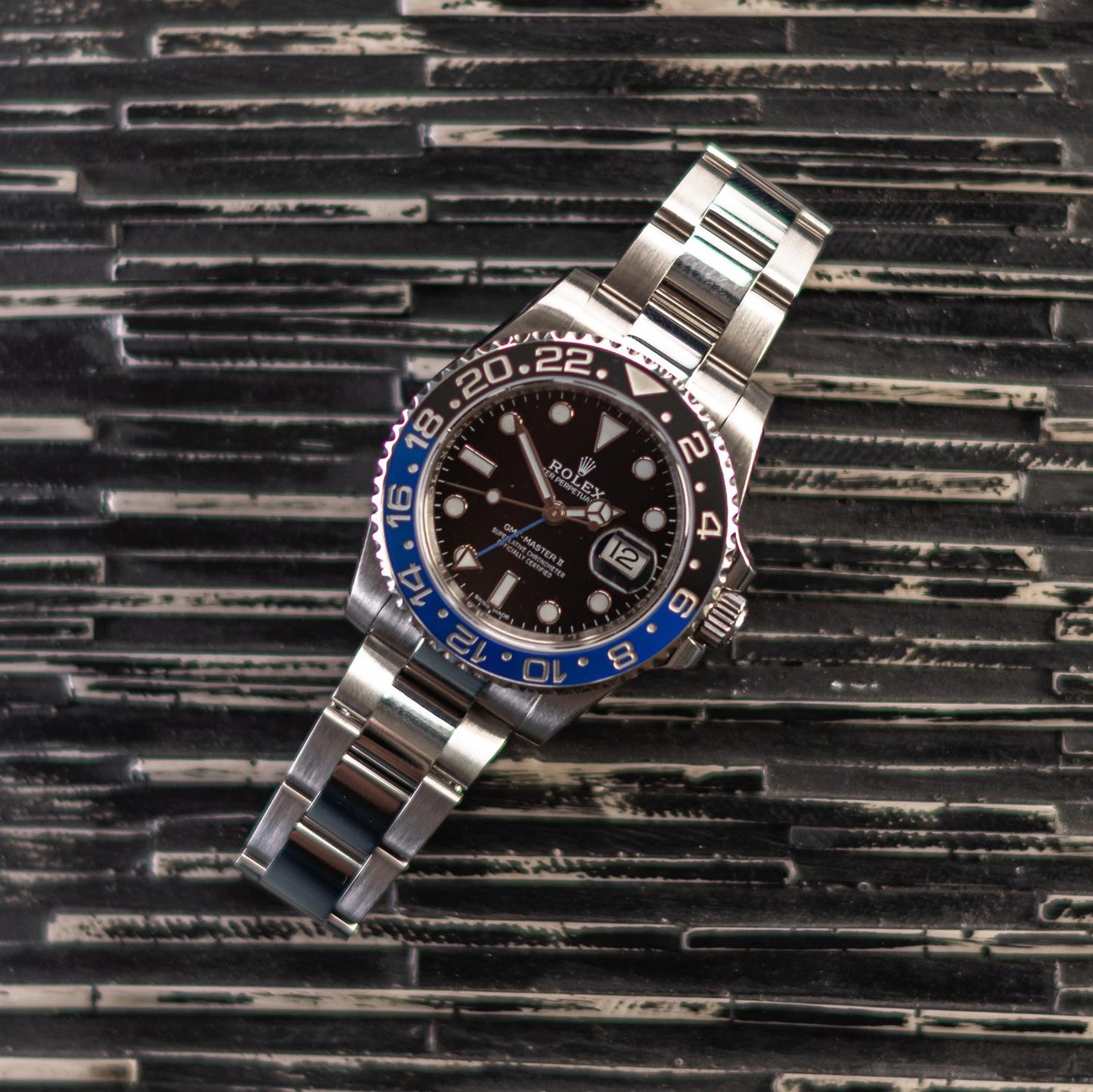 Pre-Owned Rolex GMT-Master 116710BLNR