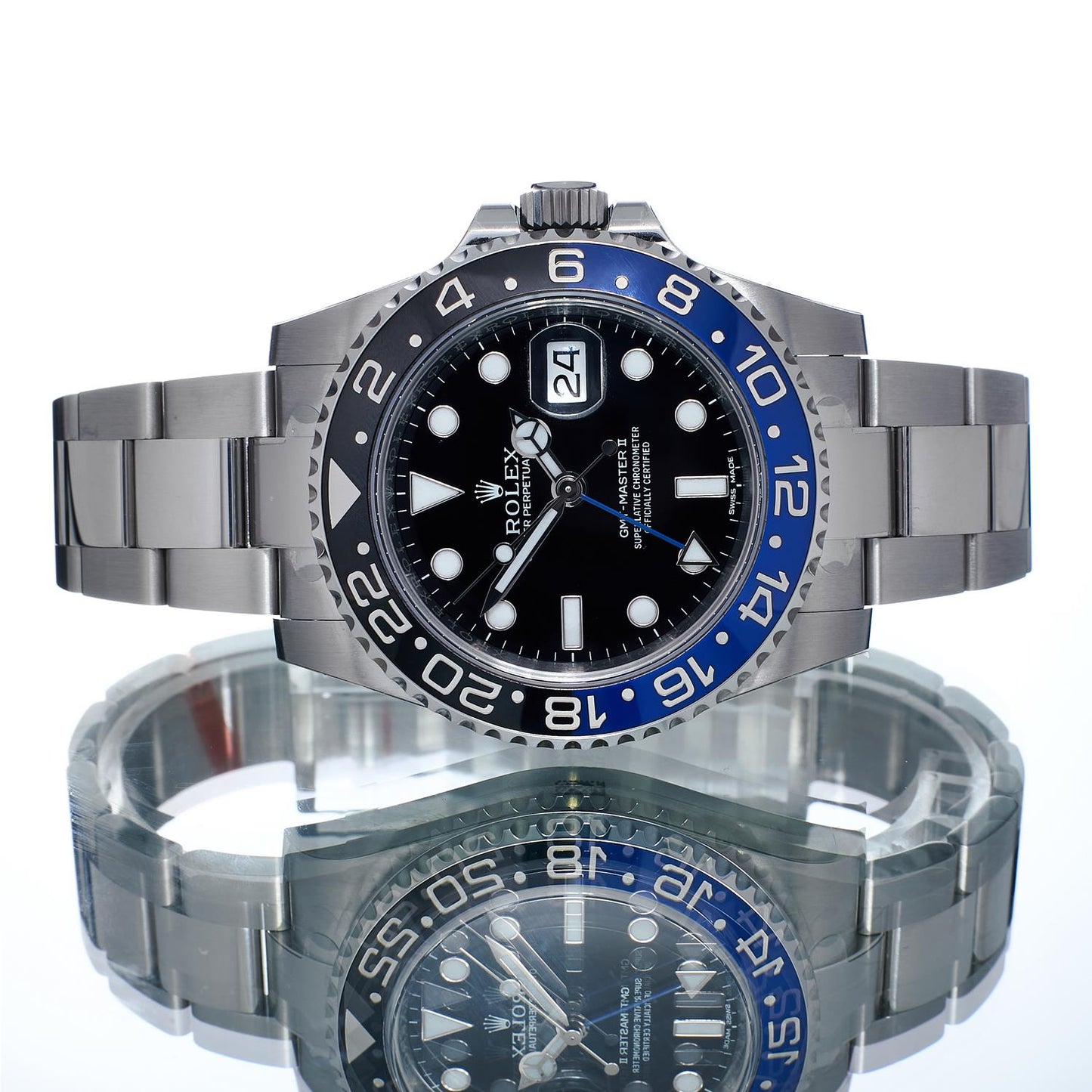 Pre-Owned Rolex GMT-Master 116710BLNR