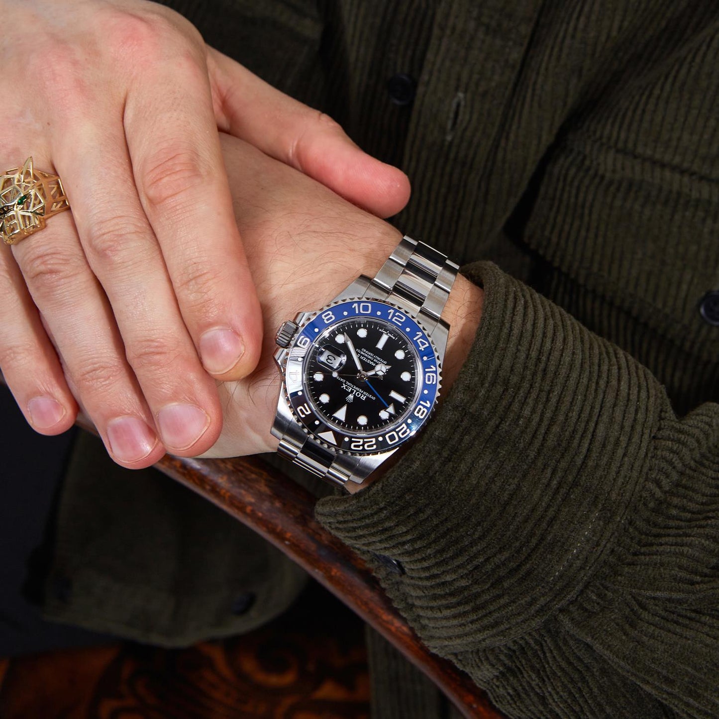 Pre-Owned Rolex GMT-Master 116710BLNR