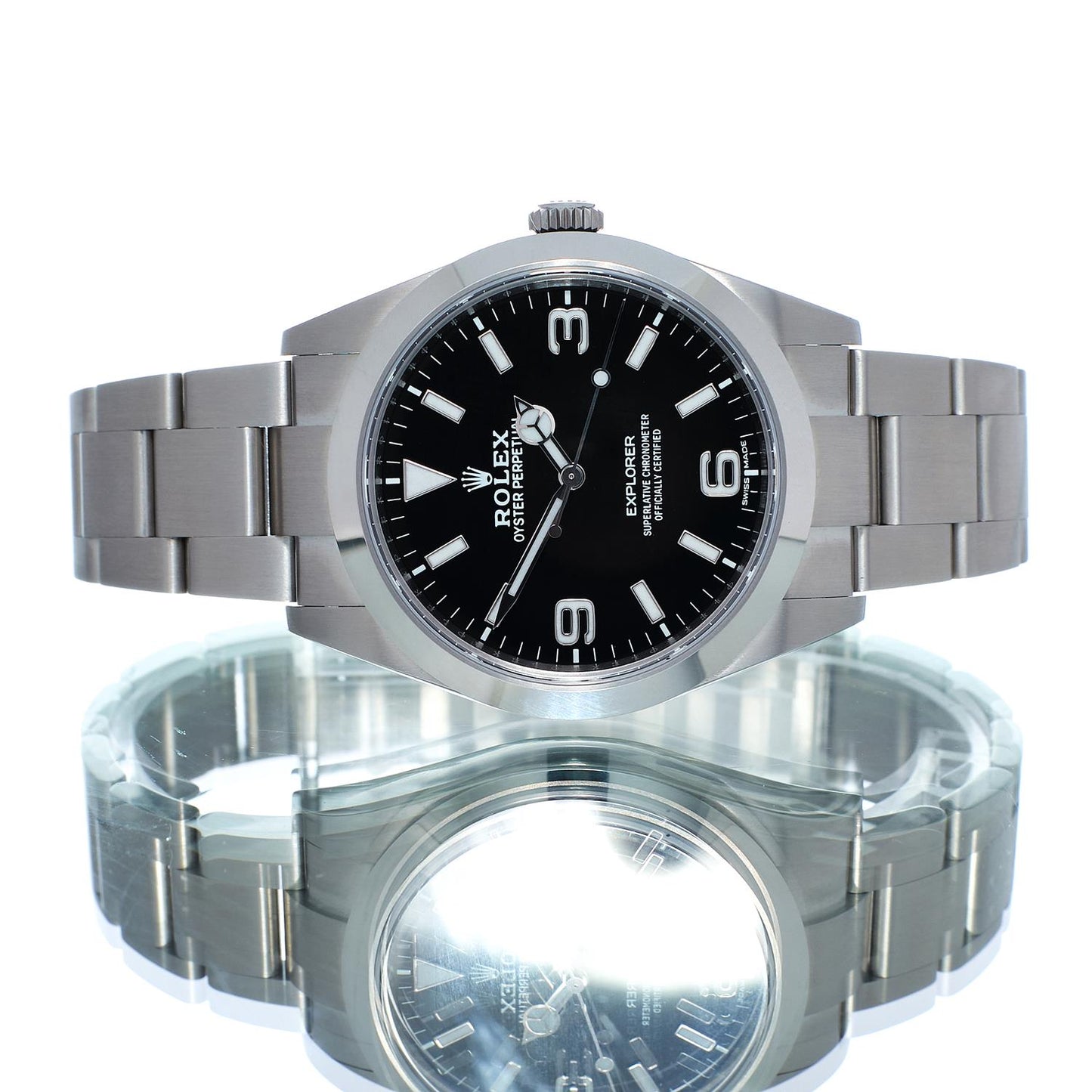 Pre-Owned Rolex Explorer 39 214270