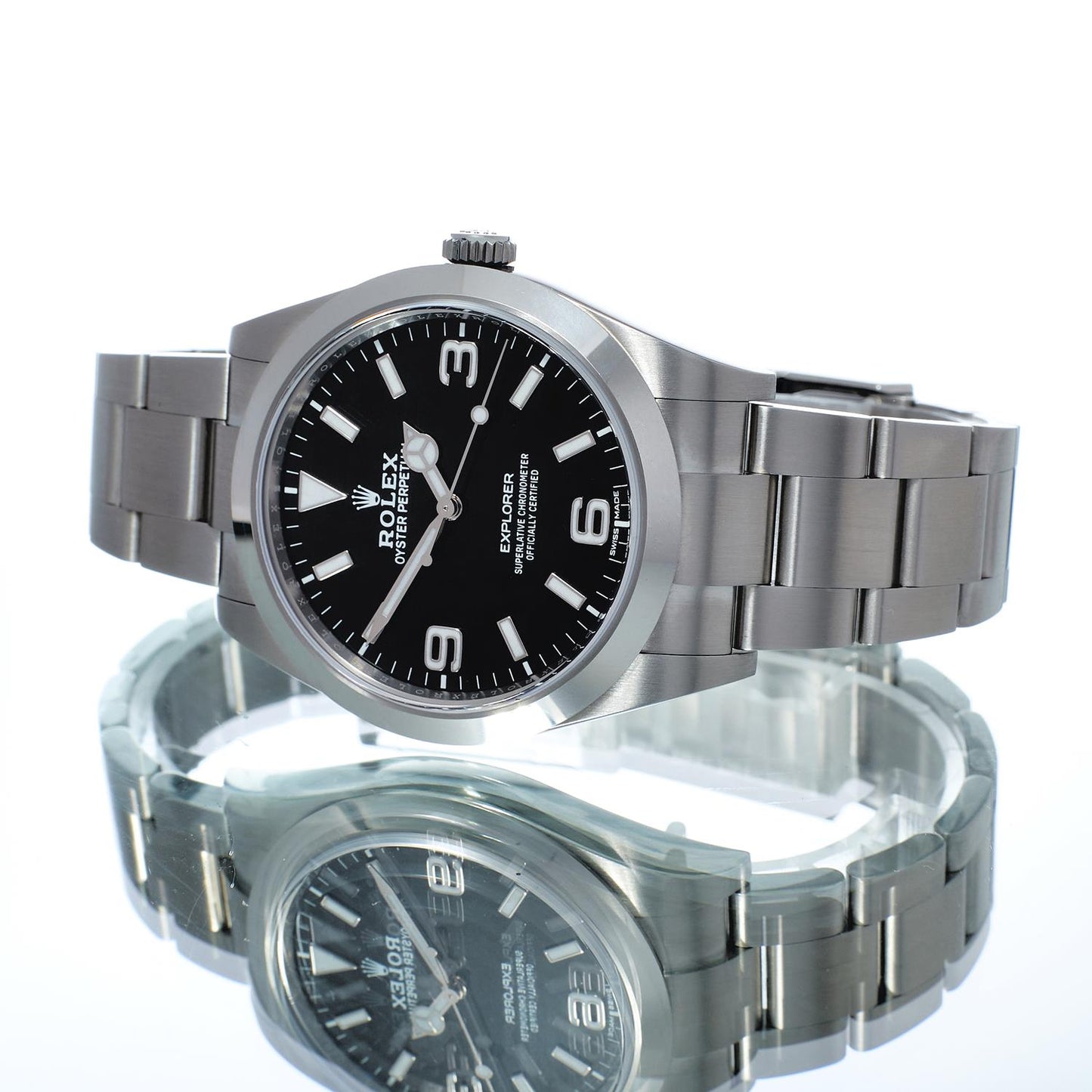 Pre-Owned Rolex Explorer 39 214270