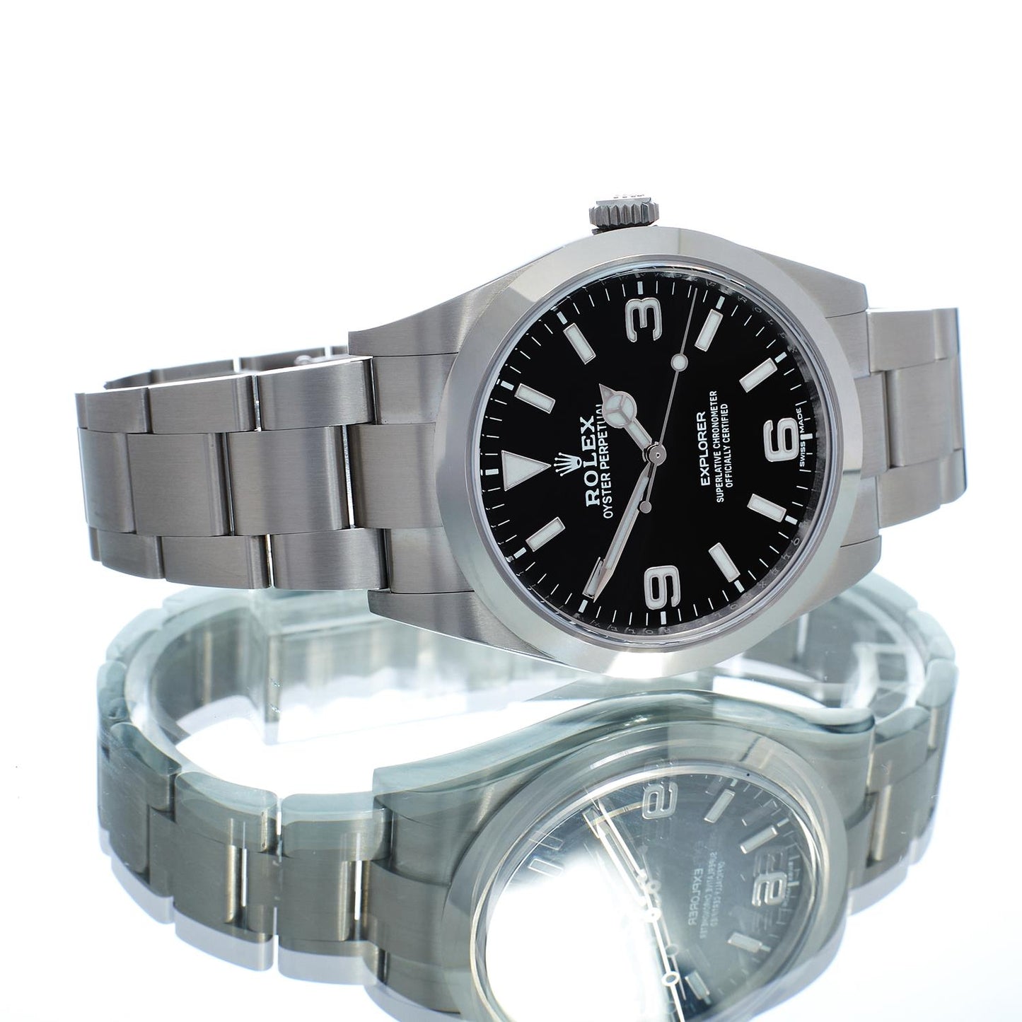 Pre-Owned Rolex Explorer 39 214270