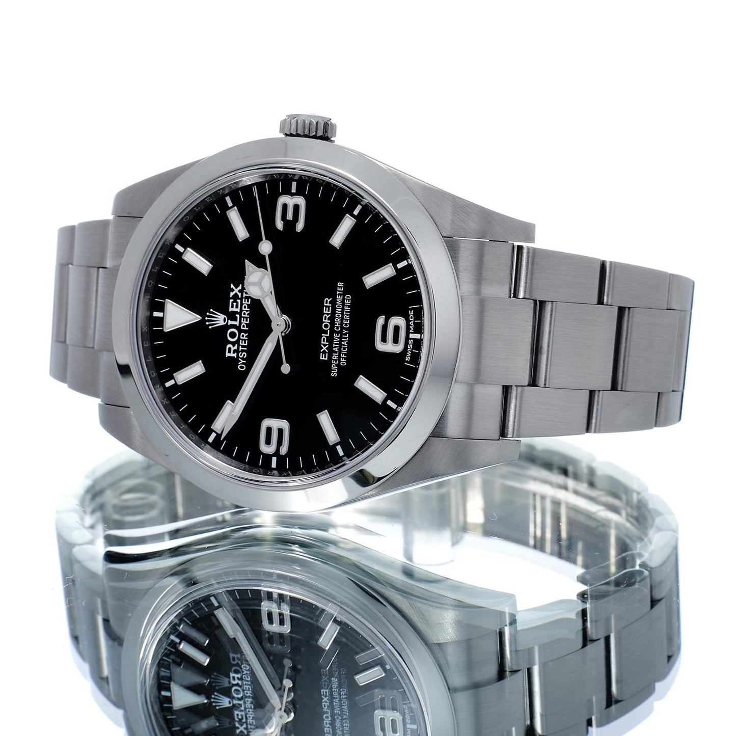 Pre-Owned Rolex Explorer 39 214270