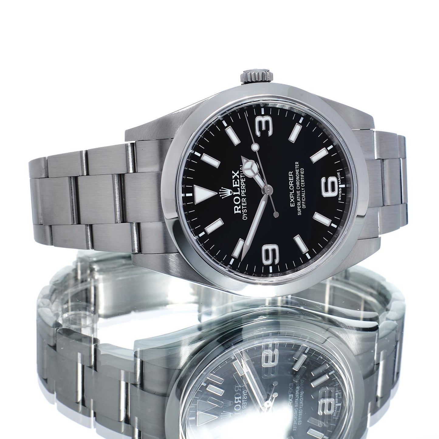 Pre-Owned Rolex Explorer 39 214270