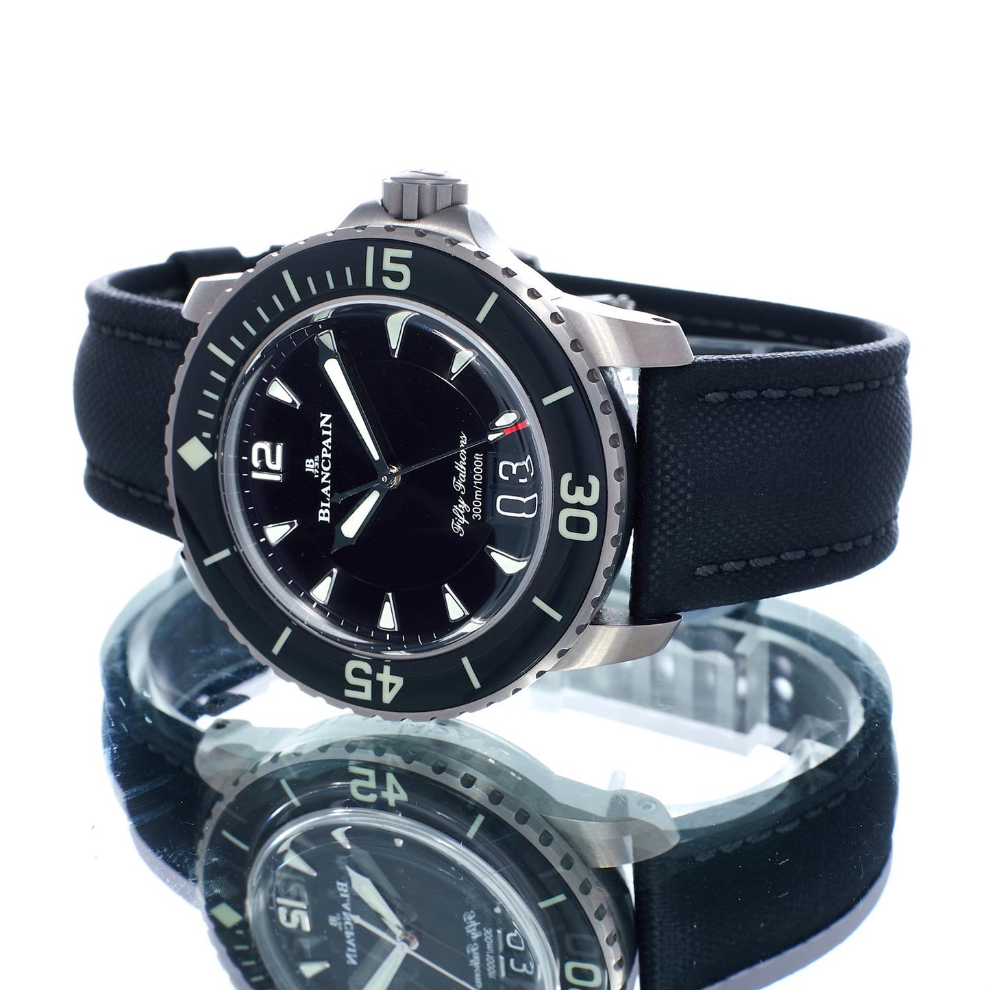 Pre-Owned Blancpain Fifty Fathoms Grande Date 5050-12B30-B52A