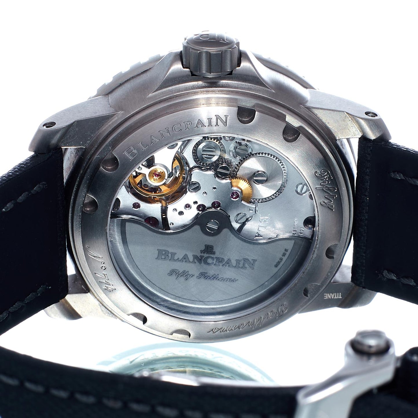 Pre-Owned Blancpain Fifty Fathoms Grande Date 5050-12B30-B52A