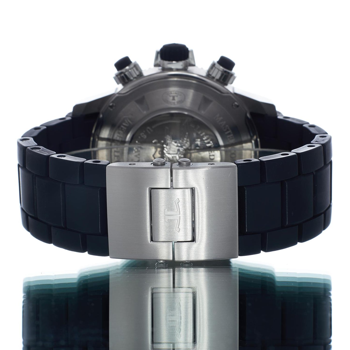 Pre-Owned Jaeger-LeCoultre Master Compressor Diving Chronograph GMT Navy SEALs Q178T470