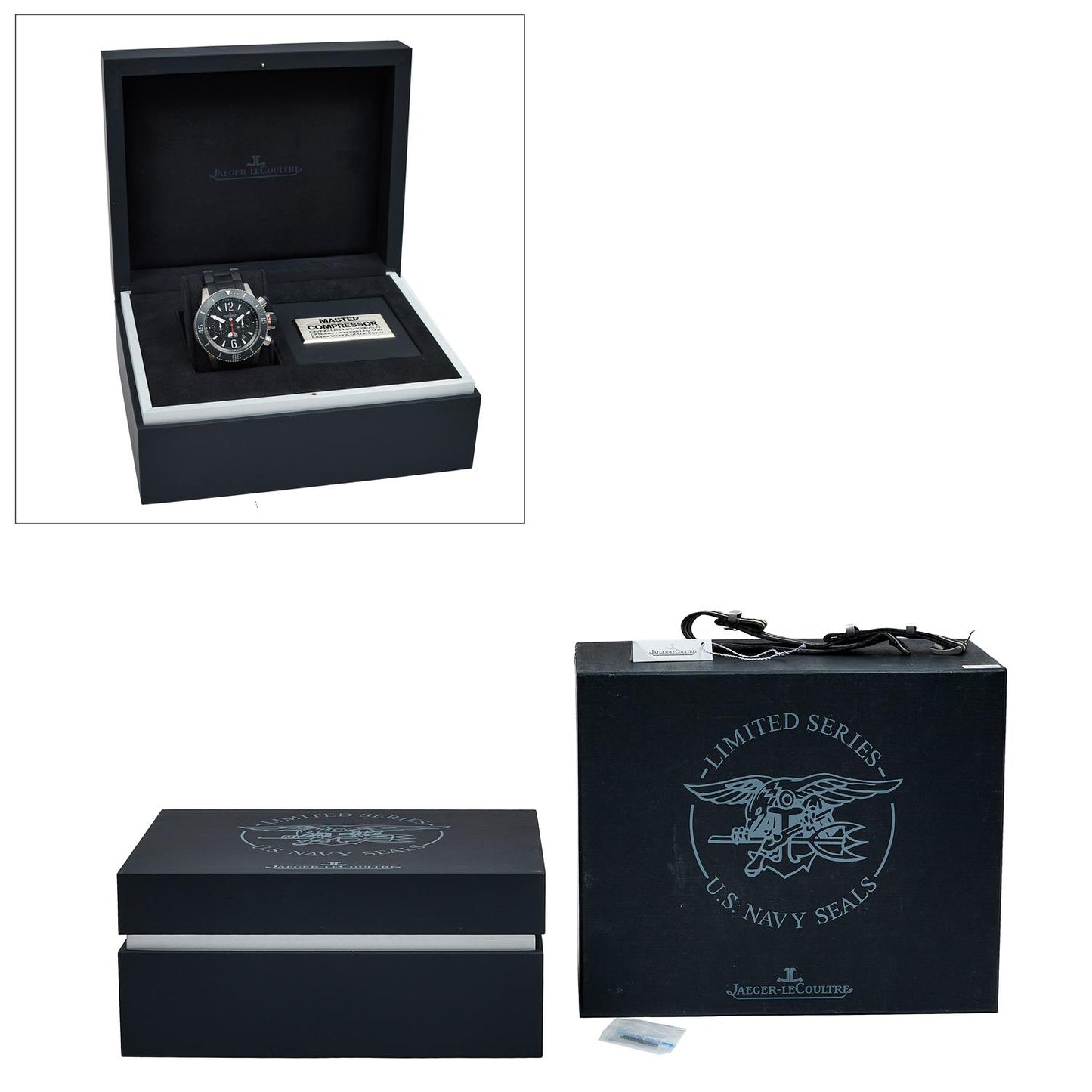 Pre-Owned Jaeger-LeCoultre Master Compressor Diving Chronograph GMT Navy SEALs Q178T470