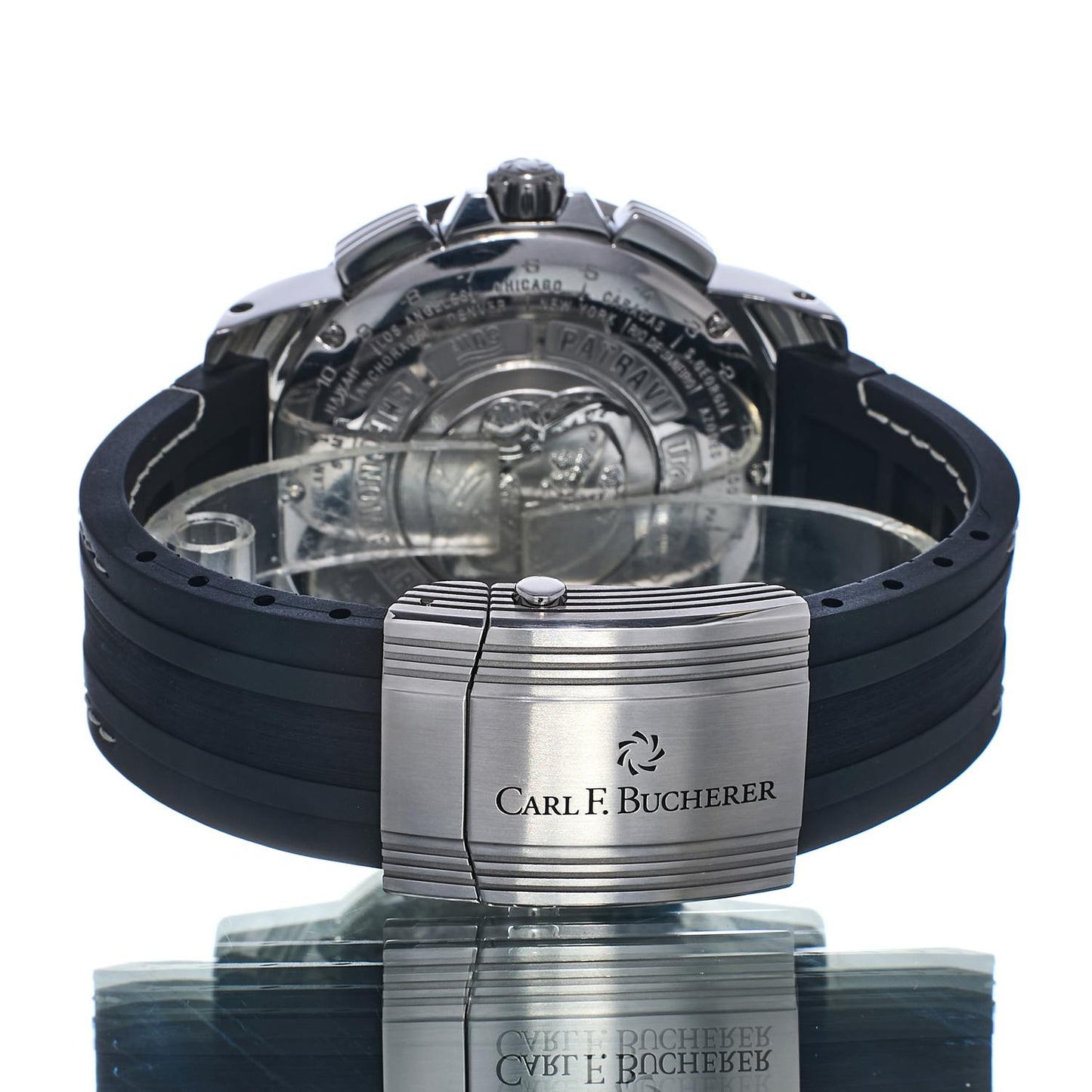 Pre-Owned Carl F. Bucherer Patravi TravelTec 10620.08