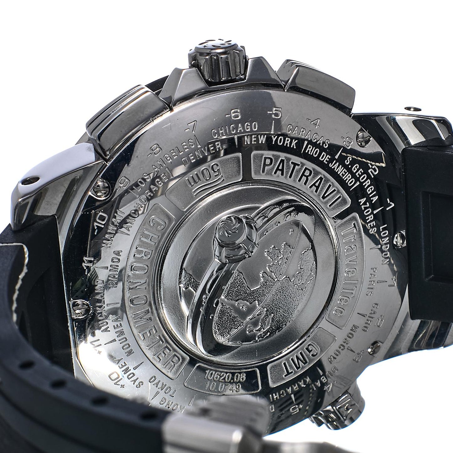 Pre-Owned Carl F. Bucherer Patravi TravelTec 10620.08