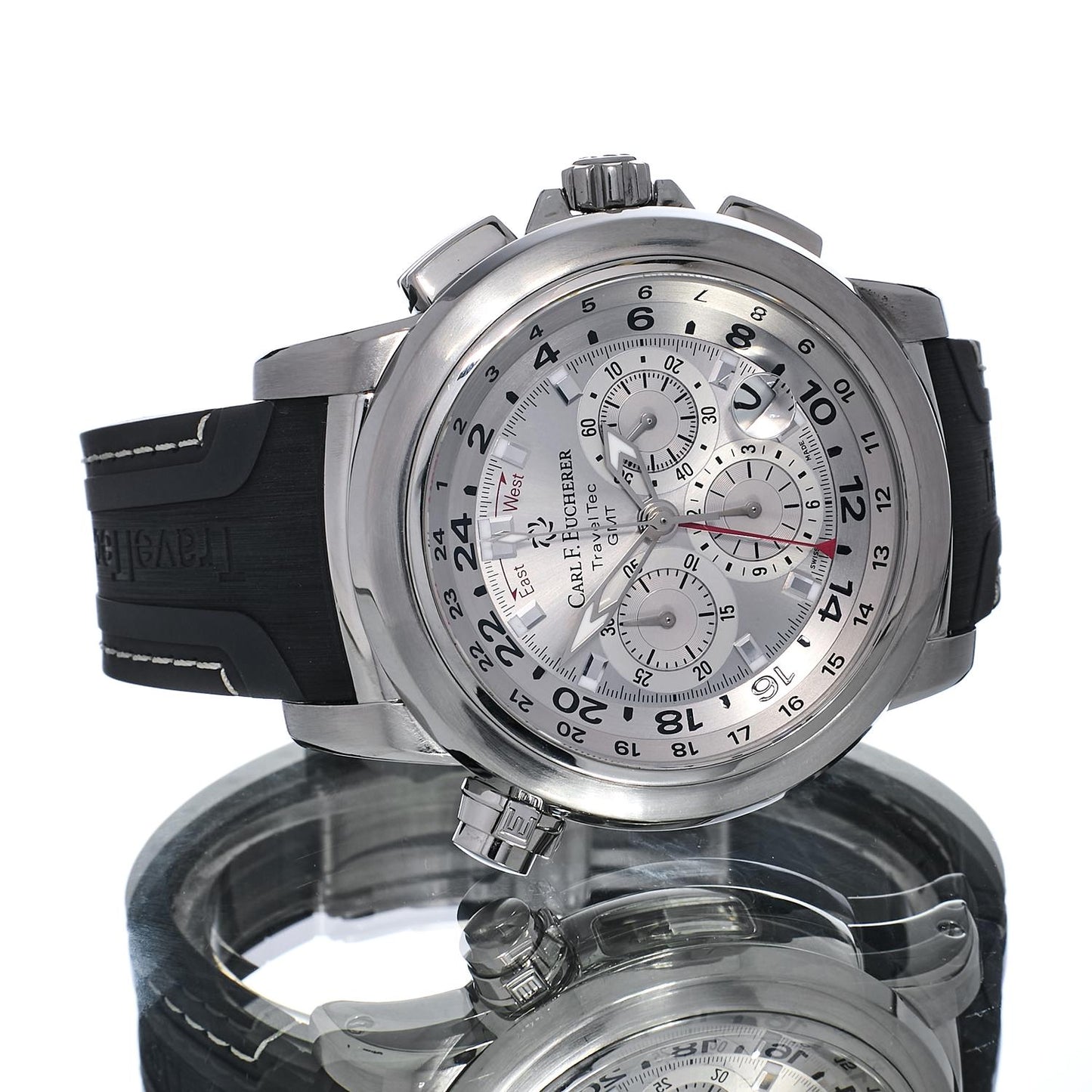 Pre-Owned Carl F. Bucherer Patravi TravelTec 10620.08